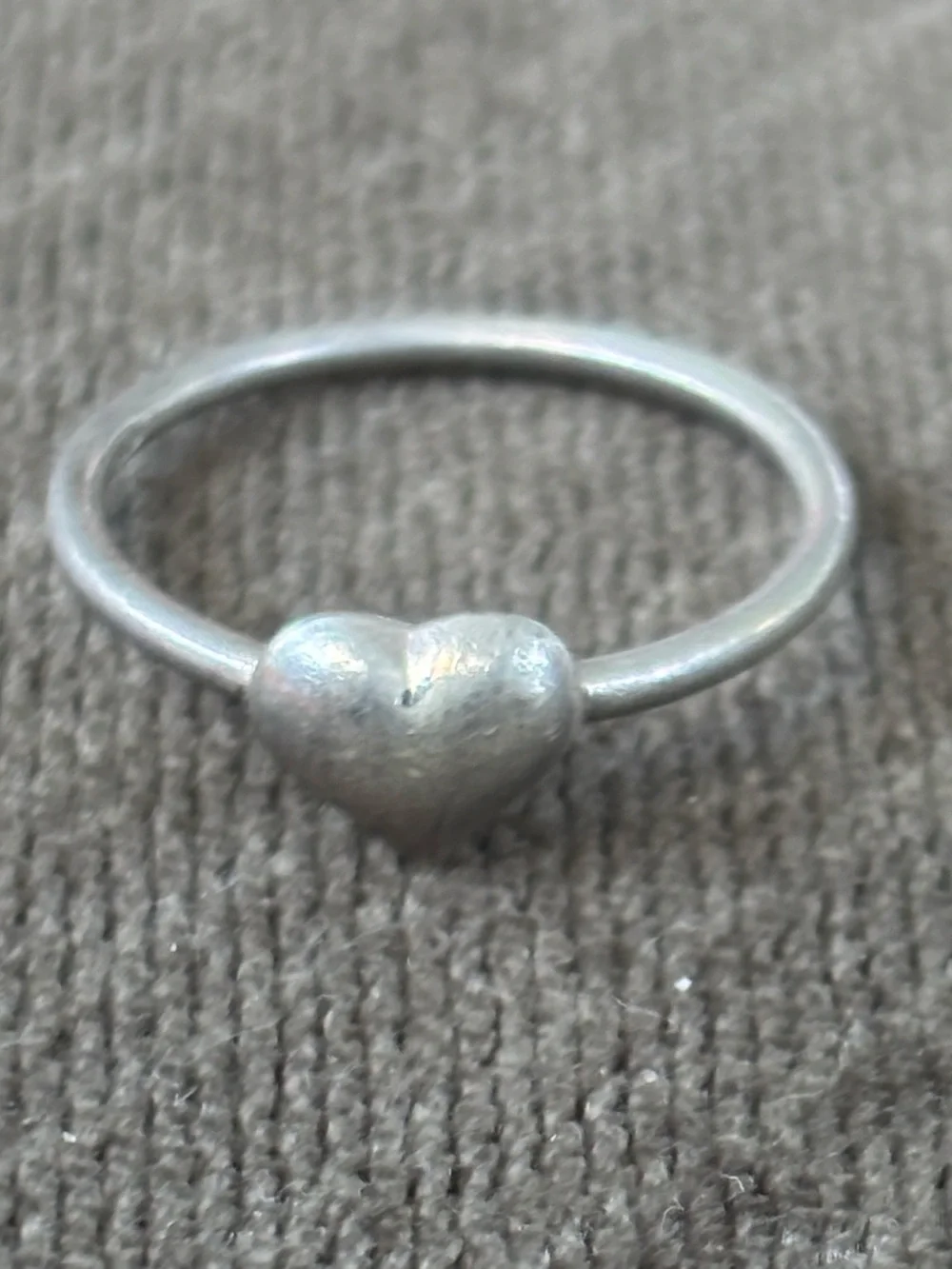 .925 STACKING RING Real solid Sterling Silver Fine Jewelry Y2K Vtg 2000s minimal